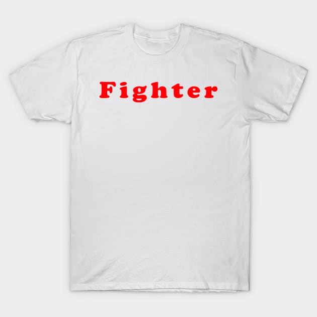 Fighter T-Shirt by NovaOven